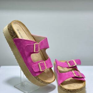 mules à deux bandes